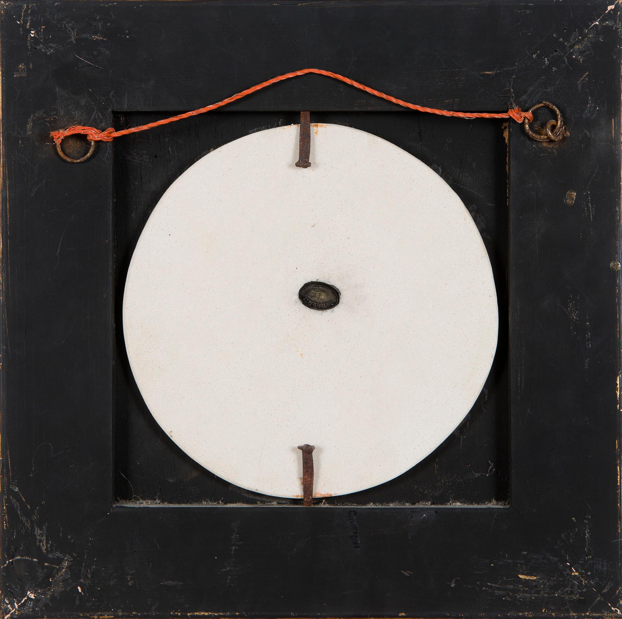 Relief, alabaster, 20th century.