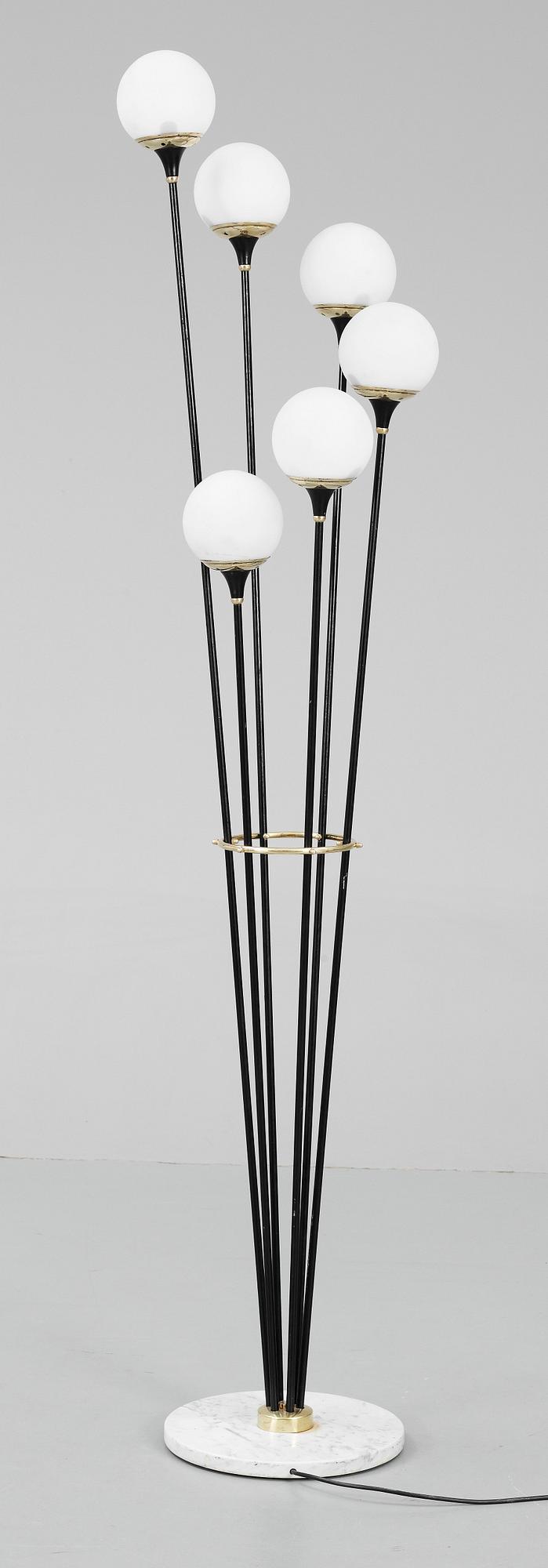 GOLVLAMPA, tillskriven Stilnovo, 1950-tal.