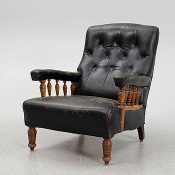 An armchair, late 19th Century.