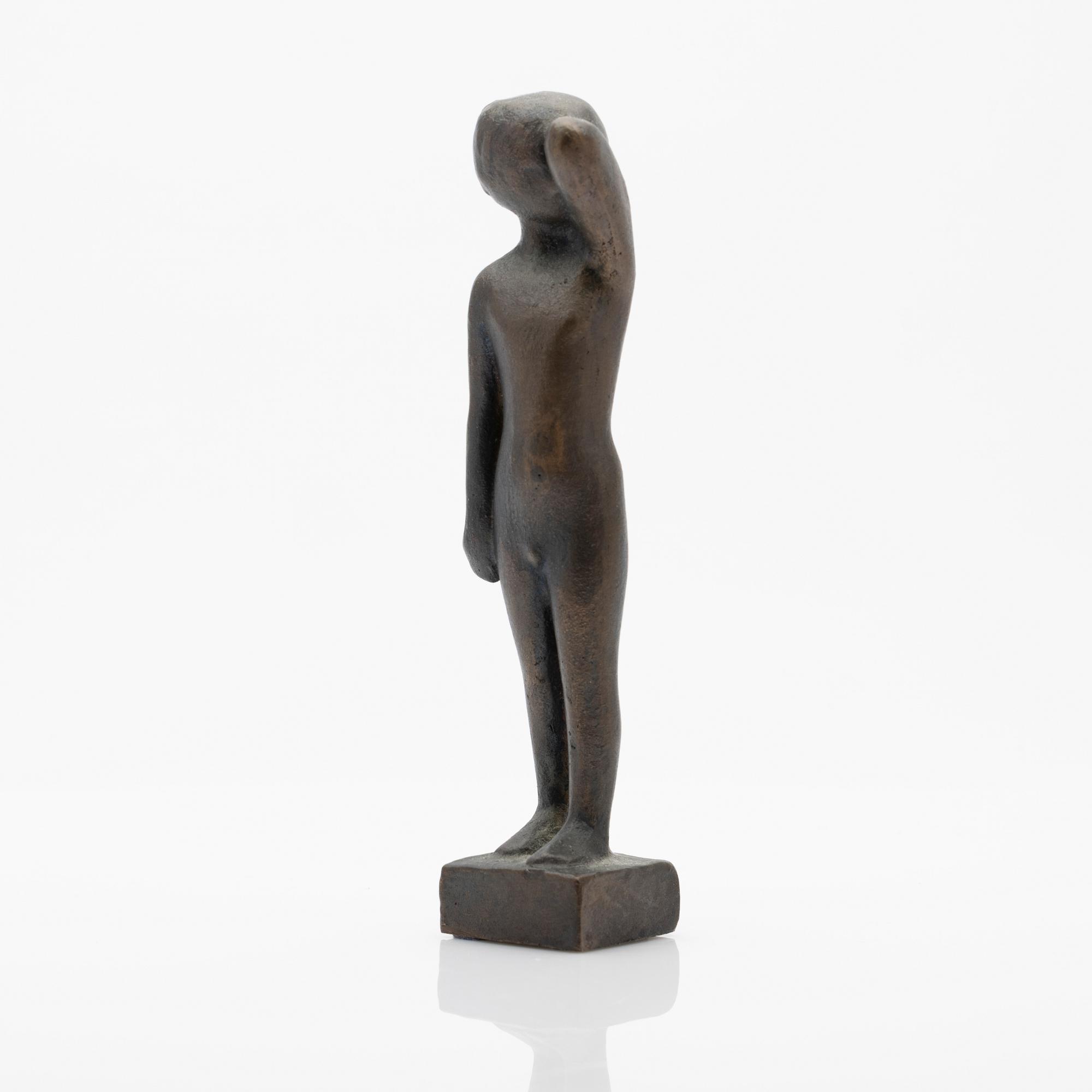 Ivar Ålenius-Björk, sculpture, bronze.