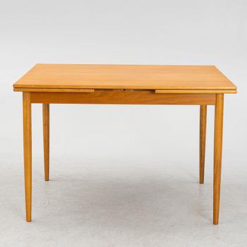 Dining table, teak, Edsbyverken, 1950s/60s.