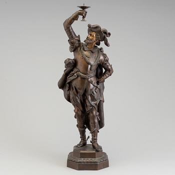 a table light/sculpture from around 1900.