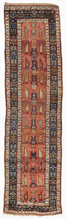 A runner carpet, Anatol, ca 387 x 105cm.