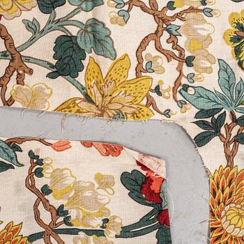 Tyg, linne, "Magnolia", GP & J Baker, England.
