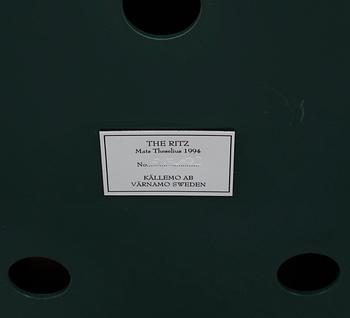 MATS THESELIUS, fåtölj, "The Ritz", Källemo, Värnamo 1994.