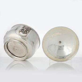 Terrin, icke identifierad mästarstämpel AIW, silver, S:t Petersburg 1790.