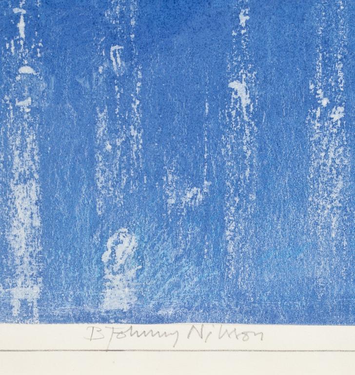 BERT JOHNNY NILSSON, blandteknik, signerad.