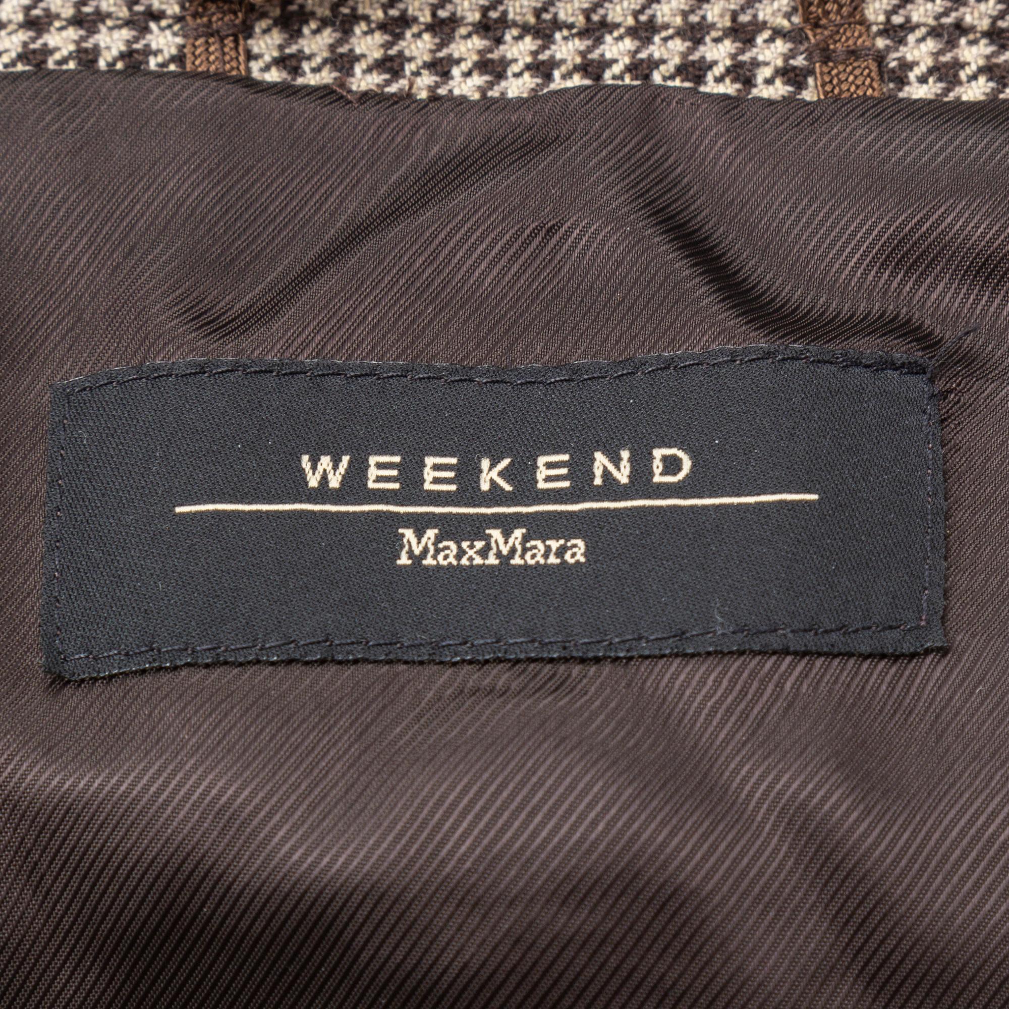 MAX MARA, tweedkavaj, fransk storlek 40.