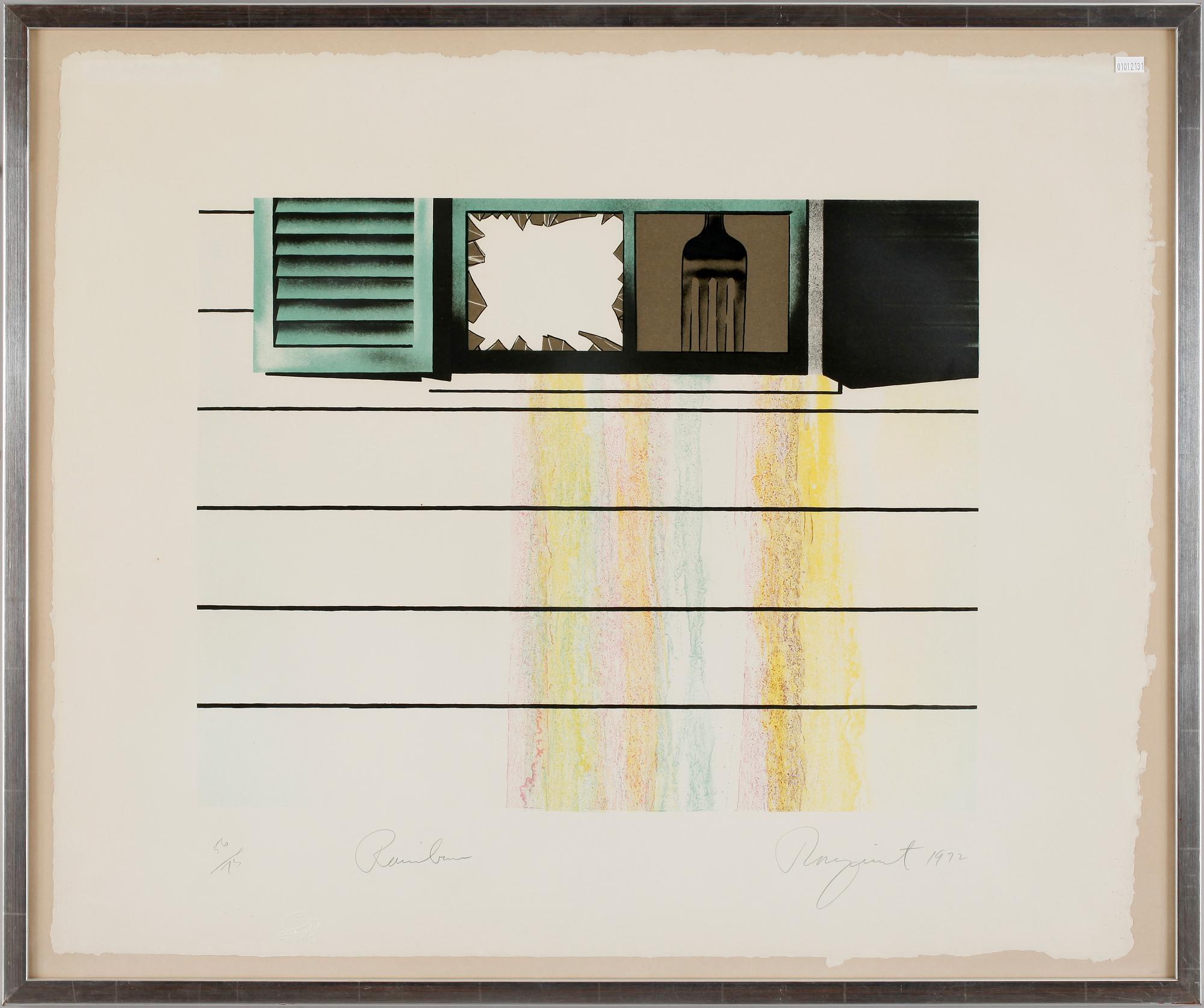 JAMES ROSENQUIST, färglitografi, sign o dat 1972, numr 56/75.