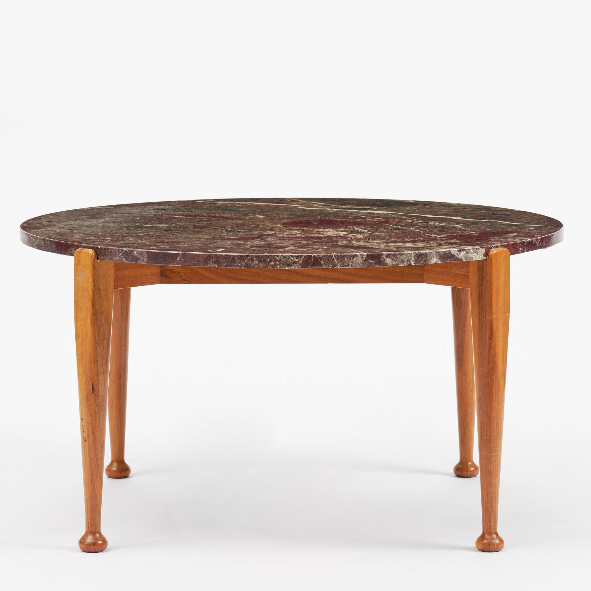 Josef Frank, soffbord, modell B 965, Firma Svenskt Tenn, 1900-talets mitt.