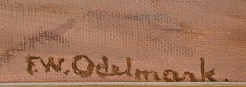 FRANS WILHELM ODELMARK, olja på duk, signerad.