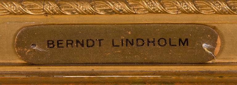 Berndt Lindholm, BERNDT LINDHOLM, RIVER LANDSCAPE.