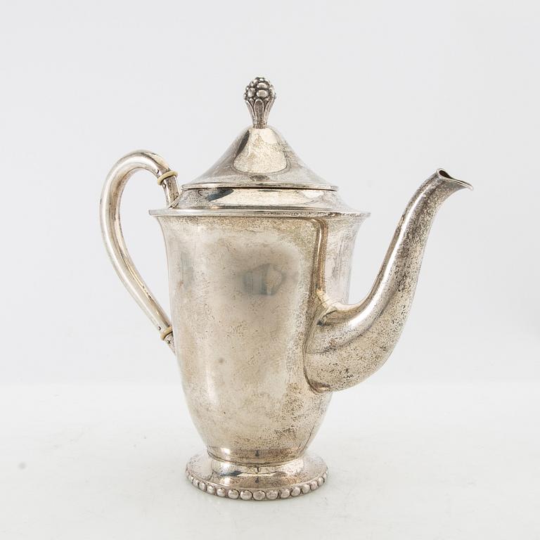 Coffee pot KG Markström's Uppsala 1925 silver.