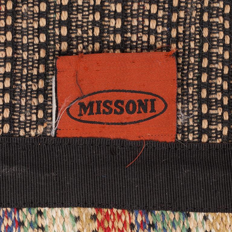 MATTO, flat weave, ca 228 x 163 cm, Design: Missoni.