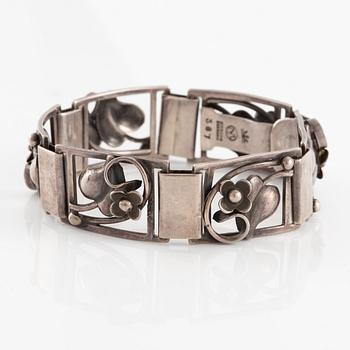 Bracelet, sterling silver, Denmark.