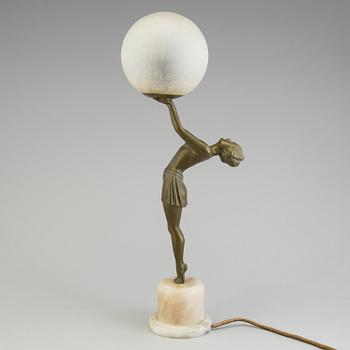 An Art Déco table light, first half of the 20th Century.