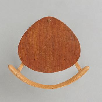 HANS J WEGNER, stol, "Hjertestolen", Fritz Hansen, Danmark 1950-tal.