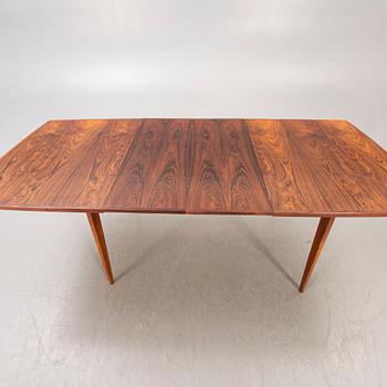 A 1960/70s jacaranda 7 pcs dining set from Albert Johansson & söner Hyssna.