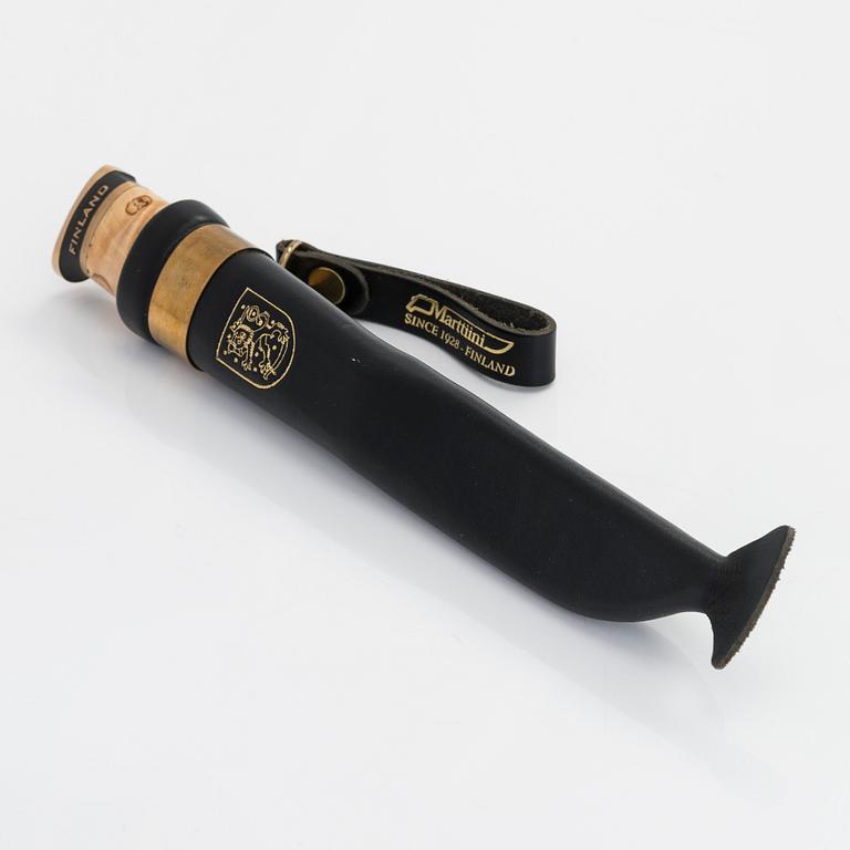 Marttiini-puukko, Suomi-Finland, "Loirinuotiolla".