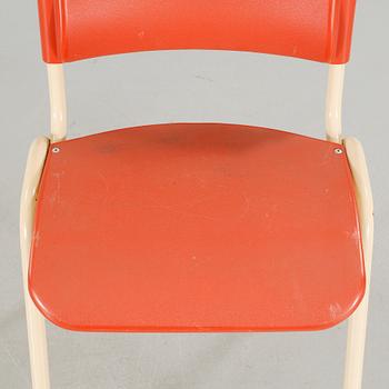 BARNSTOLAR, 4 st, Skol-Sundström AB, 1970/80-tal.