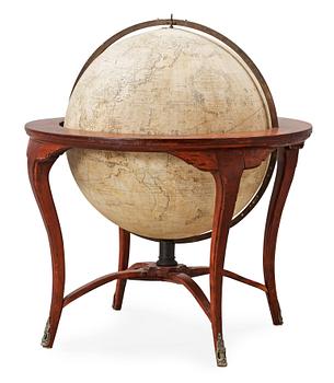 1699. A Swedish Terrestial Globe by Åkerman 1760/Akrel 1790.