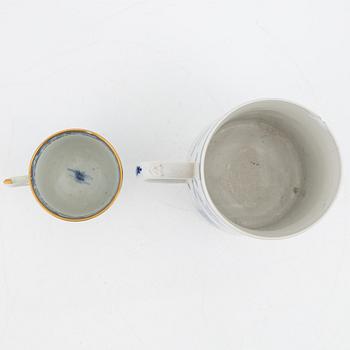 Seven pieces of porcelain, China, 18th-20th century.