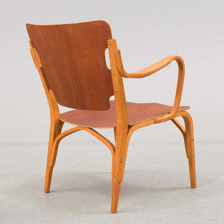CARL-AXEL ACKING, a rare armchair for Bodafors, Sweden.