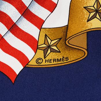 HERMÈS, scarf, "Liberty".