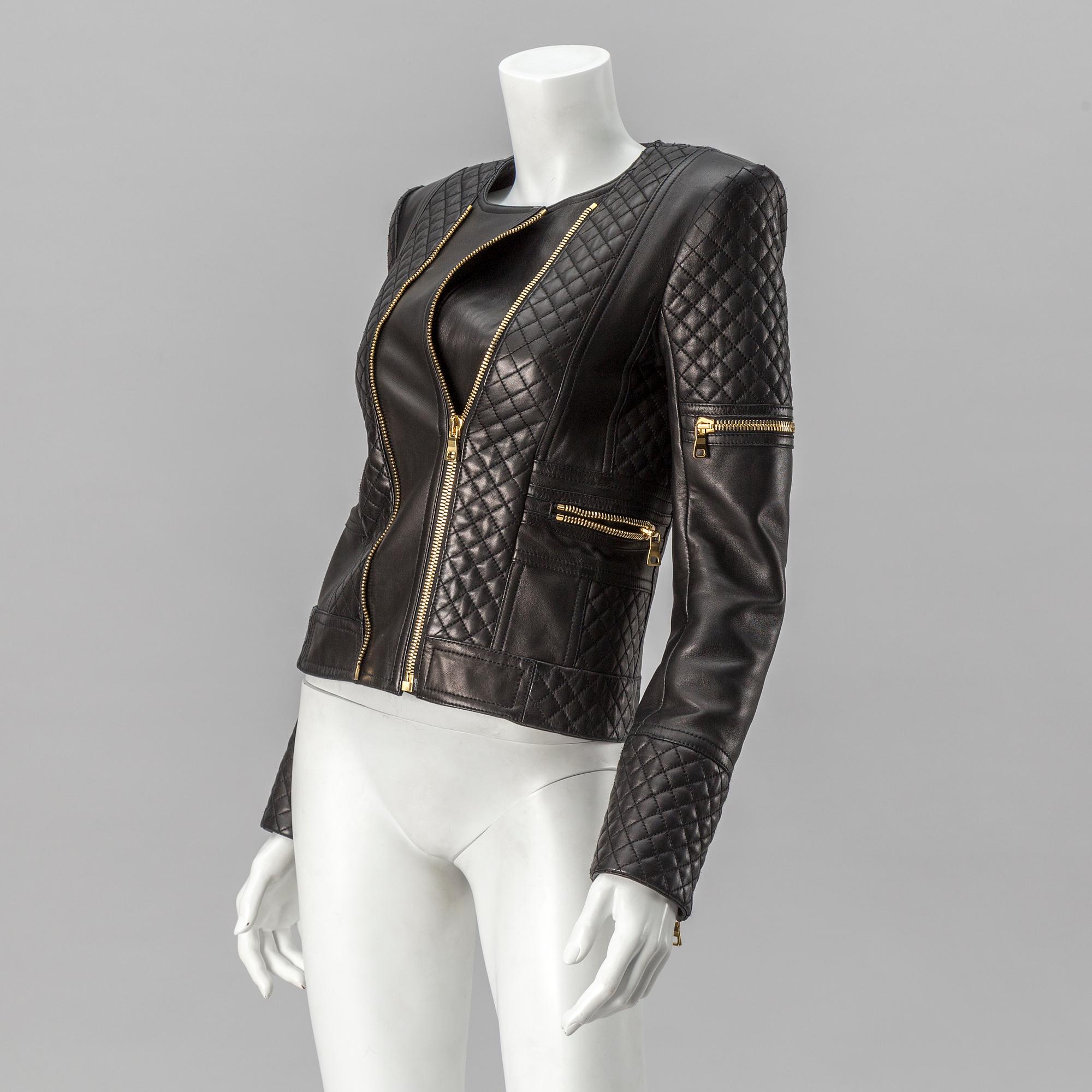 SKINNJACKA, Balmain, storlek 36.