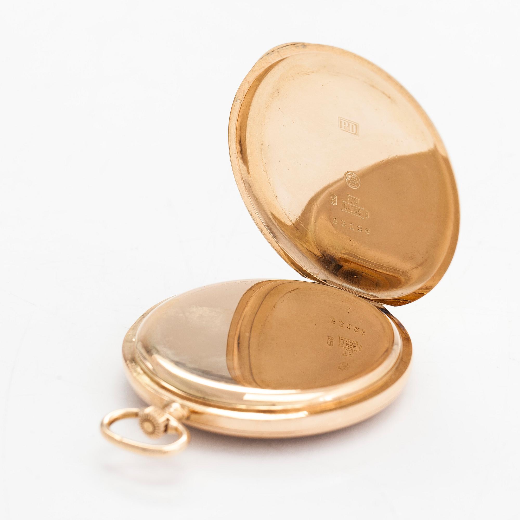 Paul Ditisheim, fickur, 46,5 mm.