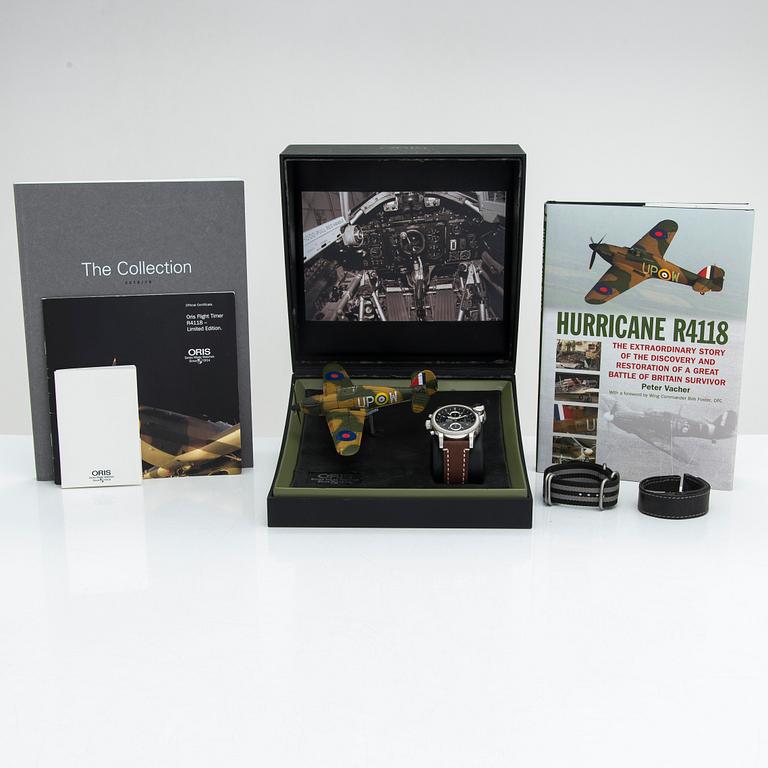 Oris, Flight Timer, Limited Edition, wristwatch, 44 mm.