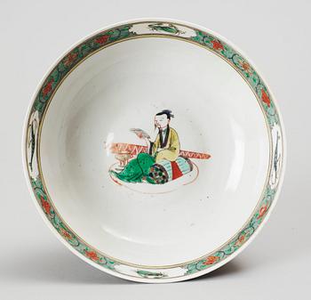 SKÅL, porslin, Kina 1800-tal.