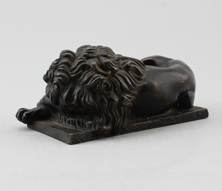 FIGUR, brons, 1800-tal.