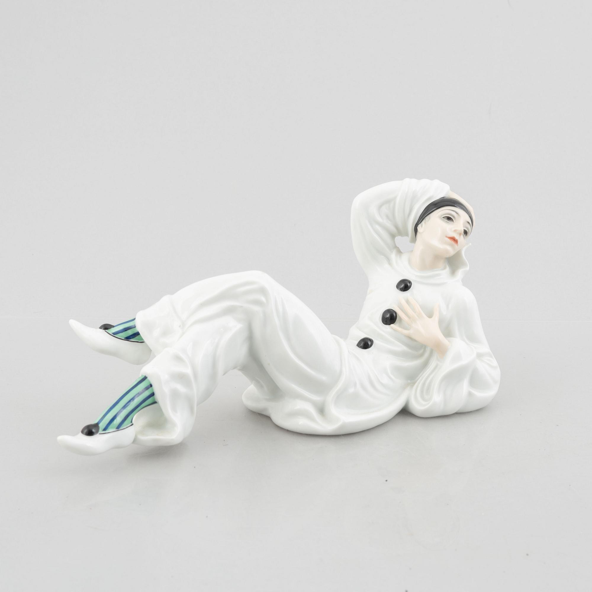 Constantin Holzer-Defani, a porcelain figurine, Rosenthal, Germany, 1924.