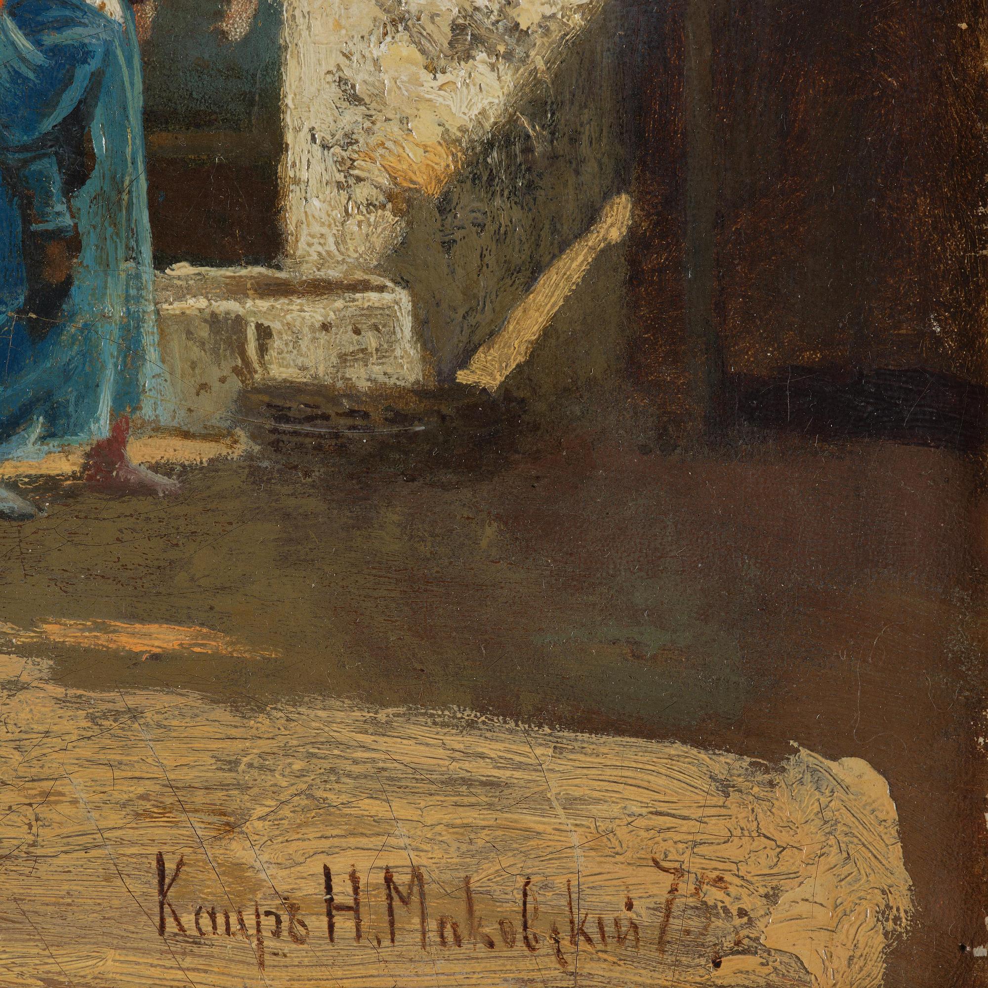 Nikolai Georgievich Makowski, Motif from Cairo.
