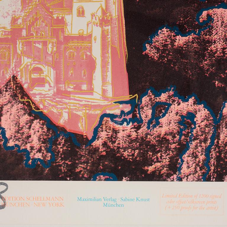 Andy Warhol, 'Neuschwanstein'.