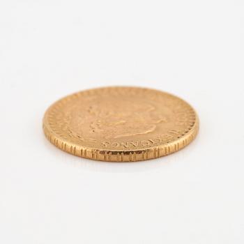 Guldmynt Mexico, Dos pesos, 1945.