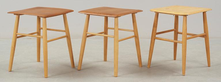 PALLAR, 3 st, "Fanett", Ilmari Tapiovaara, Edsbyverken, 1900-talets mitt.