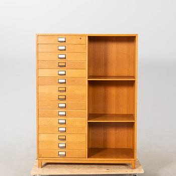 Archive cabinet, mid-20th century.