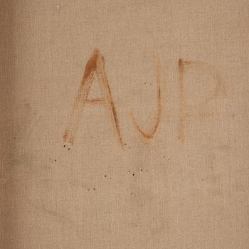 Arvid Pettersen, oil on canvas, diptych, signed verso.