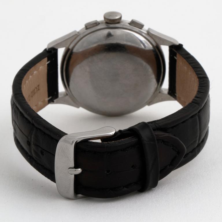 LEMANIA, armbandsur, 35,5 mm, kronograf.