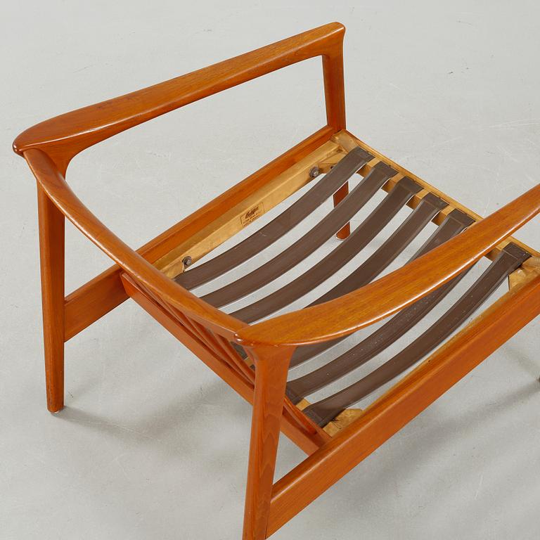 A "Monterey"/"5-162" chair, designed by Folke Olsson for AB Svenska Möbelfabrikerna in Bodafors, 1960s.