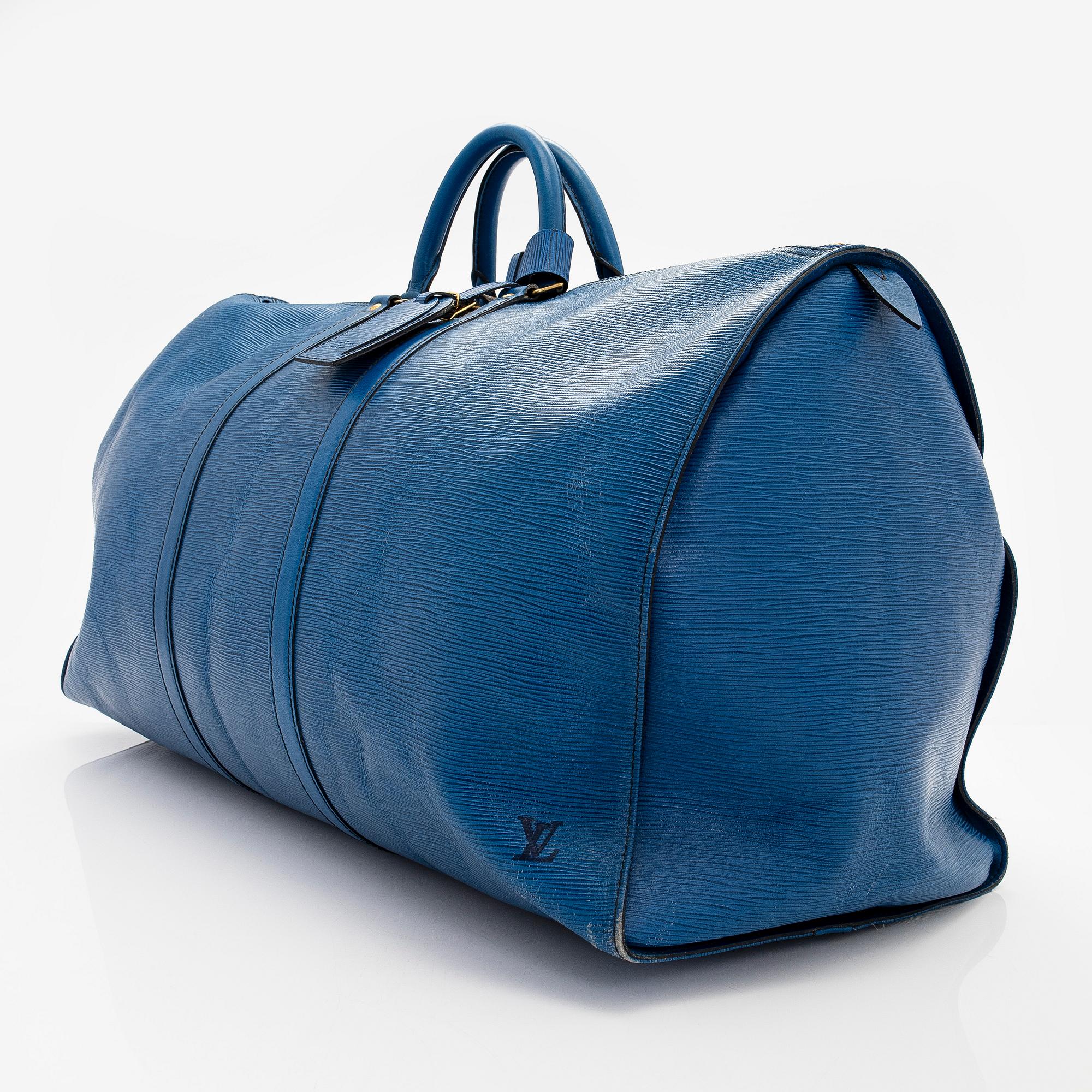 Louis Vuitton, an 'Epi Keepall 60' weekend bag.