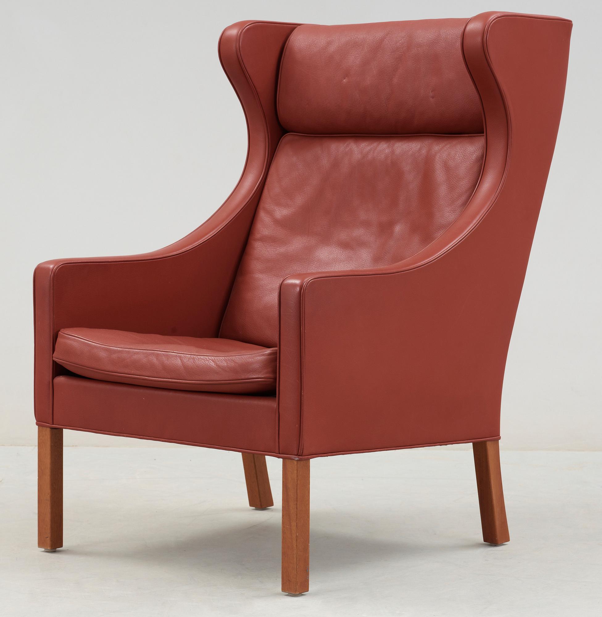 FÅTÖLJ, modell 2204, Børge Mogensen, Fredericia Möbelfabrik, Danmark.