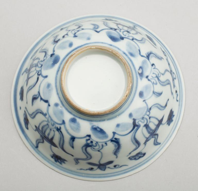 SKÅL, porslin, Kina, 1800-/1900-tal.