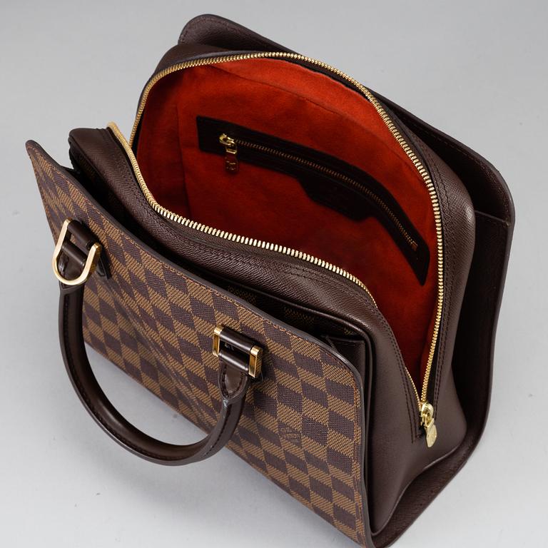 LOUIS VUITTON, a Daier Ebene 'Triana' handbag, 2001.