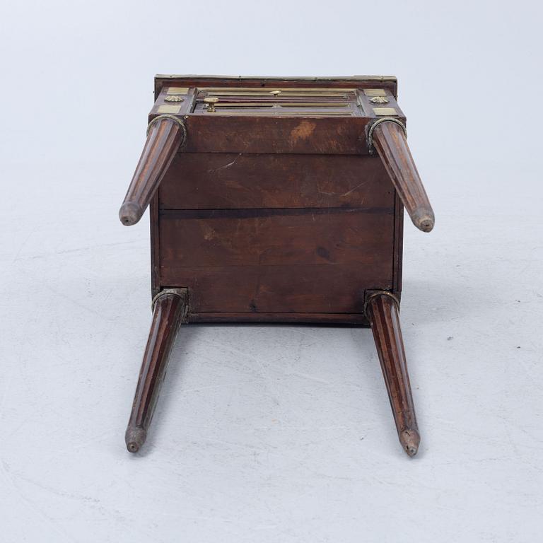 A Louis XVI-style chamberpot cupboard, late 19th century.