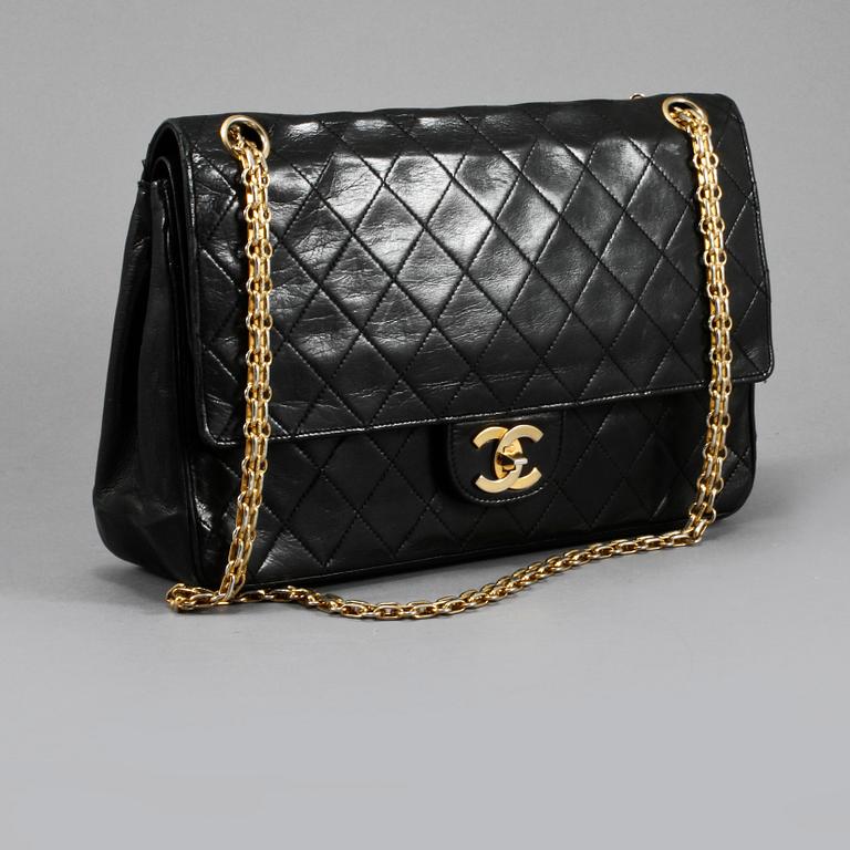 HANDVÄSKA, "Double Flap-bag", Chanel.