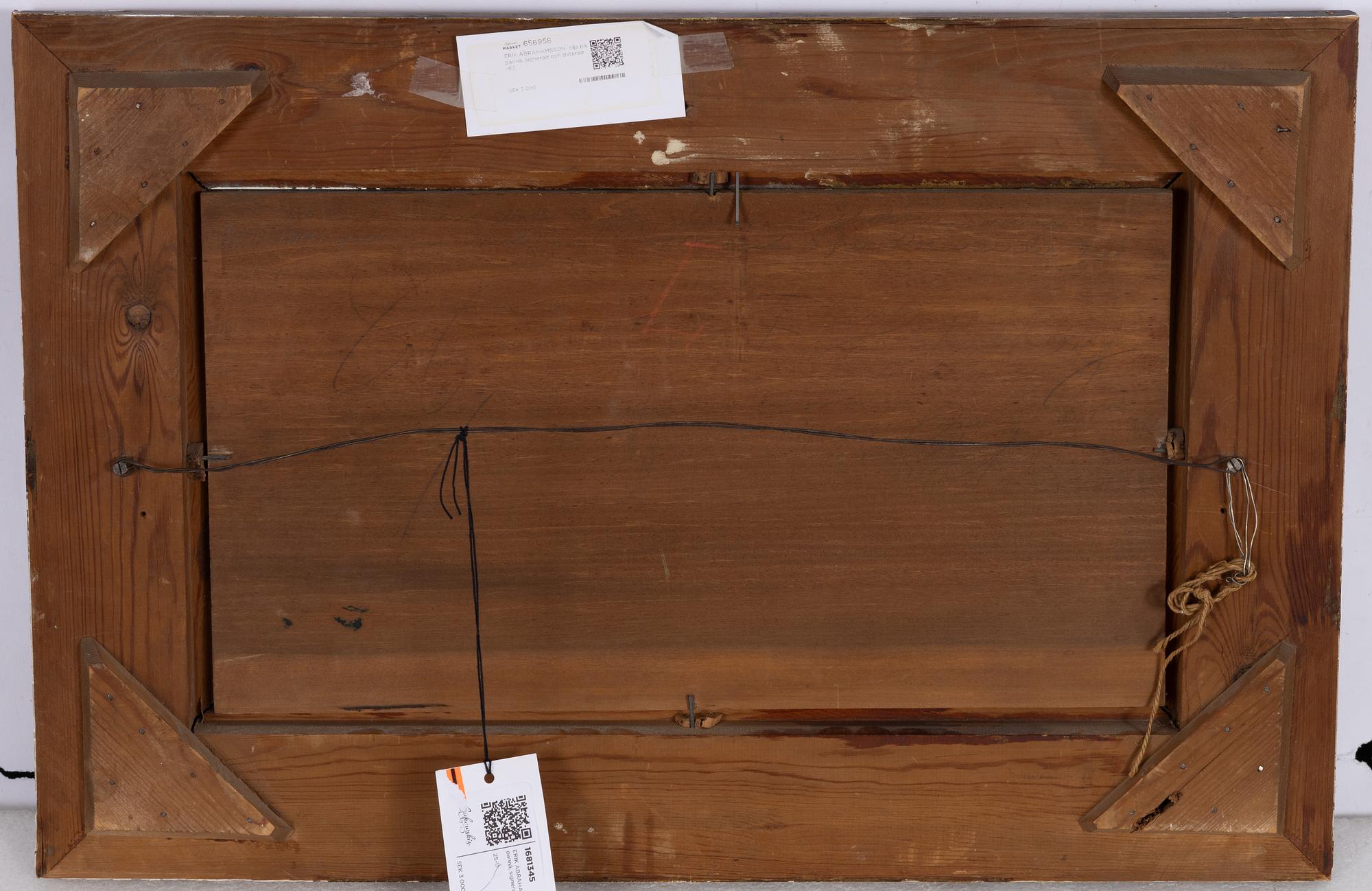 Erik Abrahamsson, Rowing trip at dusk.