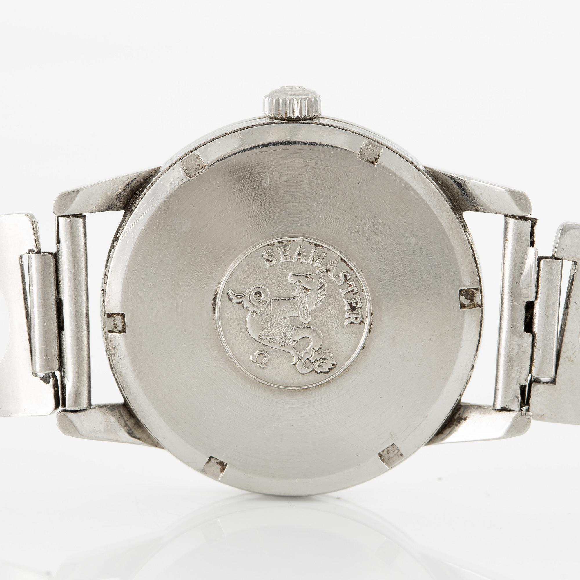 Omega, Seamaster, wristwatch, 34 mm.